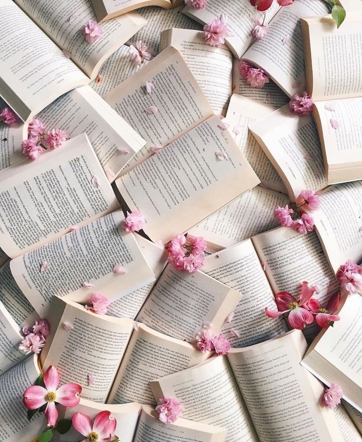 Flores y libros